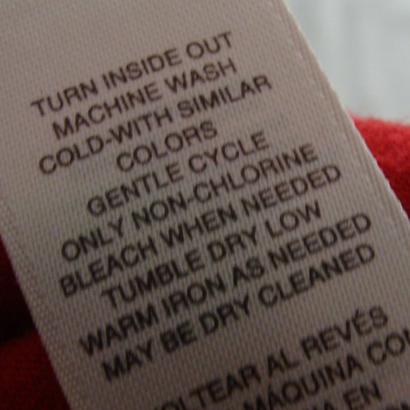 WEEKENDS by CHICO's Red 3/4 Sleeve LACE EYELET Embellished Knit Top TEE Sz 3 - Picture 5 of 6